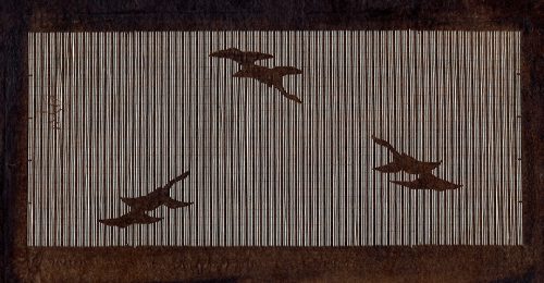Geese over Stripes