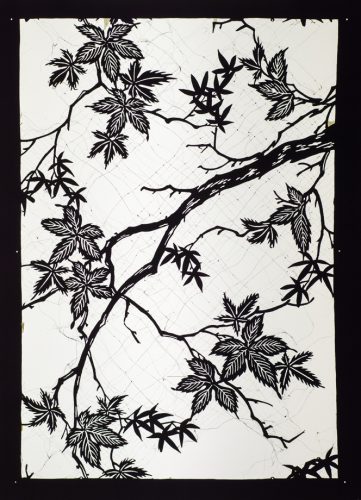 Art Nouveau Maple Branches