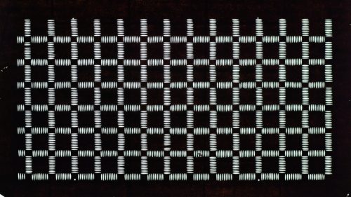 Simulated Woven Check