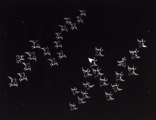Flock of Sparrows