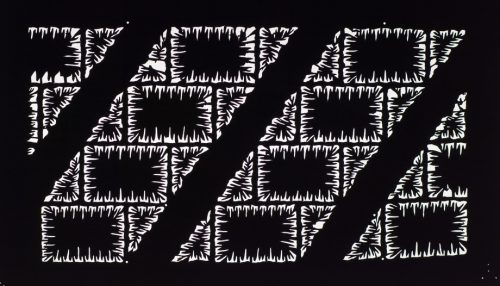 Ikat Weave with Diagonal Bands