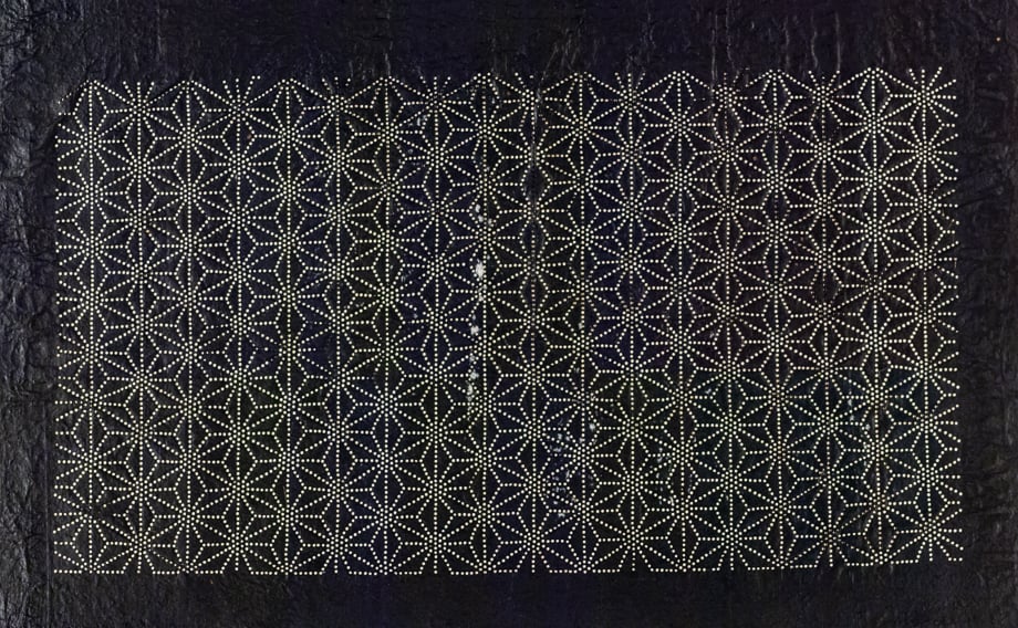 Punched Dot Star Pattern